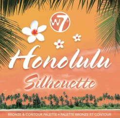 W7 Honolulu Silhouette Bronze and Contour Palette