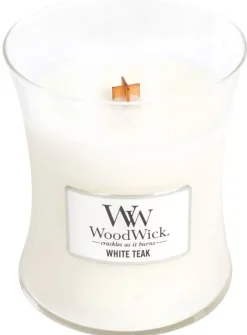 WoodWickCore Medium White Teak 275 ml