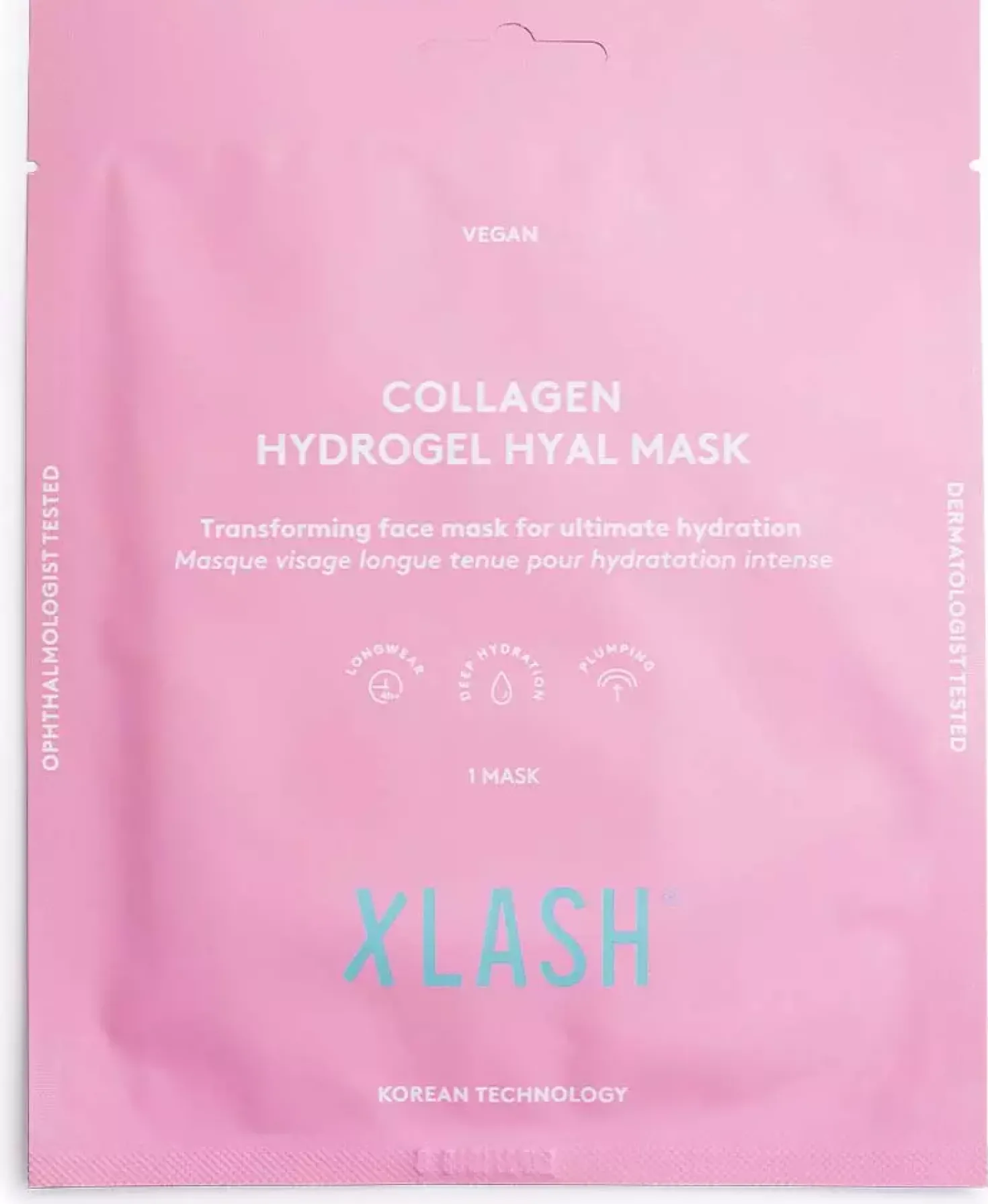 Xlash Collagen Hydrogel Hyal Mask