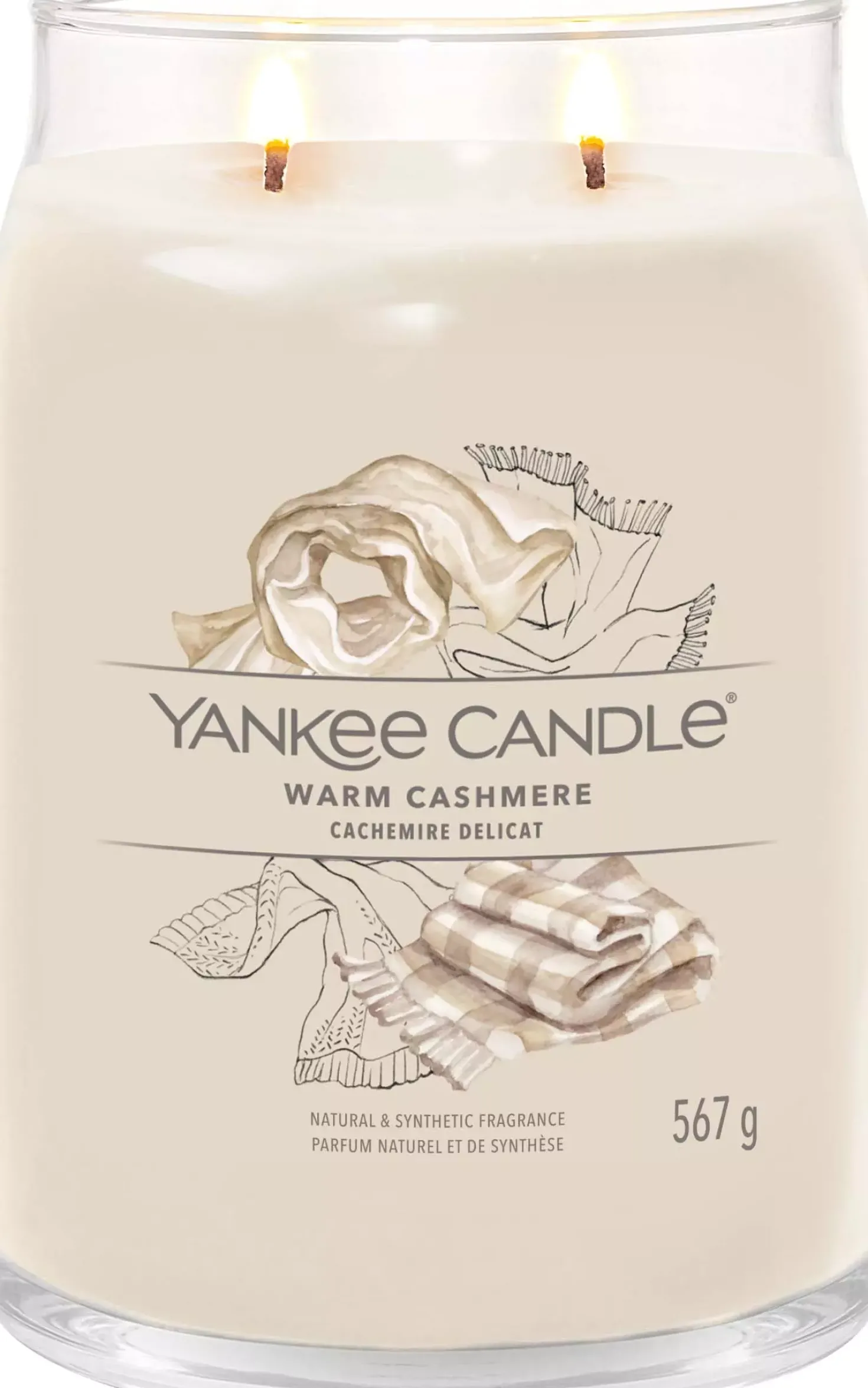 Yankee CandleWarm Cashmere Signature Jar Medium