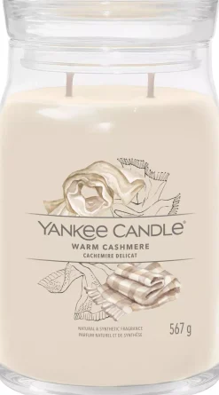 Yankee CandleWarm Cashmere Signature Jar Medium