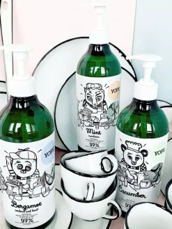 YOPEKitchen Natural Washing-Up Liquid Bergamot & Basil 750 ml