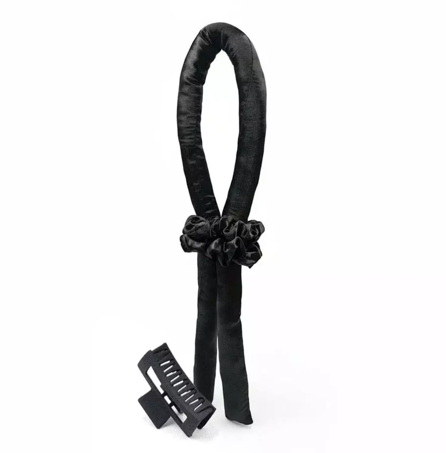 Yuaia Haircare Heatless Curls Kit, Satin Black