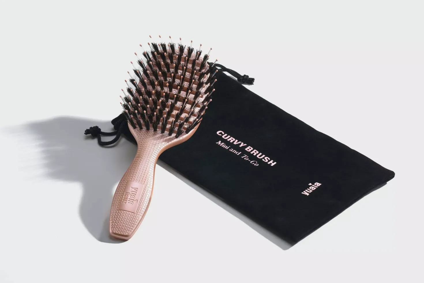 Yuaia Haircare Mini Curvy Brush Shiny Rose