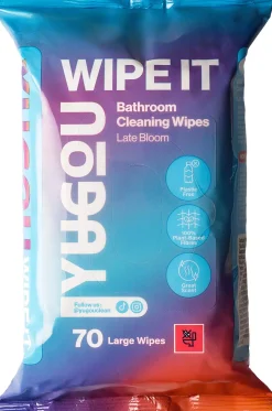 YUGOU WIPE IT Bathroom Cleaning Wipes Late Bloom 70 stk