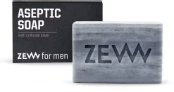 ZEW for Men Soap with Silver - Aseptic Soap 85 ml